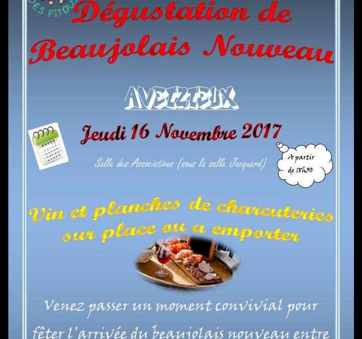 Beaujolais 16 Novembre 2017
