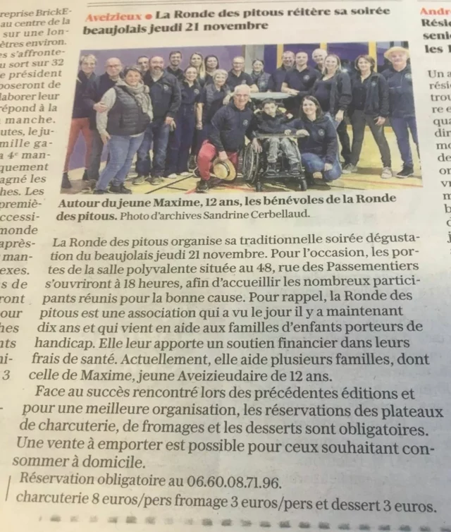 Petit article sur le journal 📰