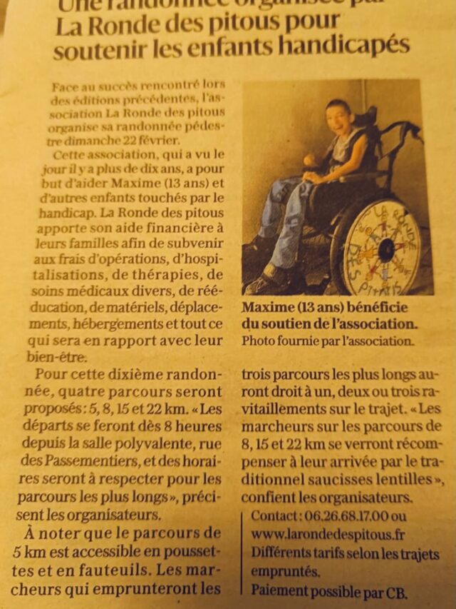 Merci à Sandrine pour cet article dans La Tribune le Progrès 
@leprogres_loire